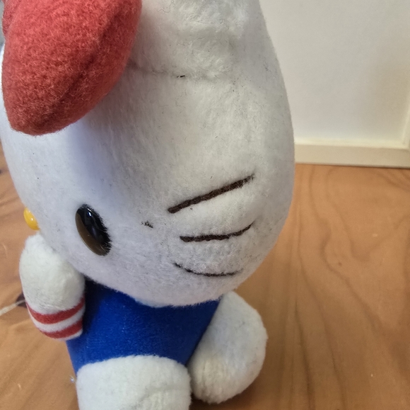 Hello Kitty Plush Toy with Red Bow - Picture 5 of 7